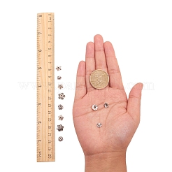 1box смешанный стиль тибетский стиль сплава шапки шапки&nbsp;TIBE-JP0003-01