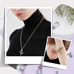 10 комплект из 2-х цветных застежек-тоглов из нержавеющей стали марки 304&nbsp;STAS-SC0004-23