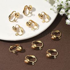 Латунные серьги с клипсами&nbsp;XGR0066G-53G