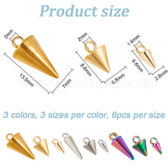 54 шт. 9 подвески из нержавеющей стали 304 и 201&nbsp;STAS-AR0002-05
