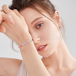 Наборы для самостоятельного изготовления круглых бусин из натуральных и синтетических драгоценных камней&nbsp;DIY-YW0011-51