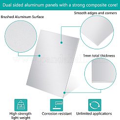 Алюминиевый лист&nbsp;LS-AJEW-WH0515-13B