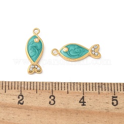 Подвески из нержавеющей стали 304 с эмалью&nbsp;STAS-Z122-22G-01