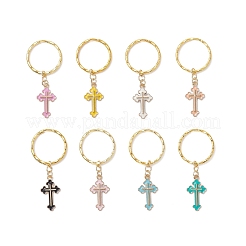 Брелки из сплава эмали&nbsp;KEYC-JKC01345