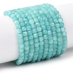 Природных амазонит бисер нитей&nbsp;G-K366-H01-4mm
