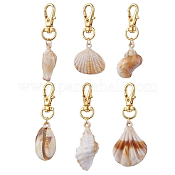 Акриловые имитация ракушек подвесные украшения&nbsp;HJEW-JM02769