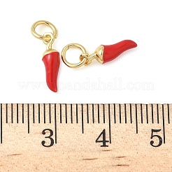 Латунь эмаль подвески&nbsp;KK-C110-18A-G