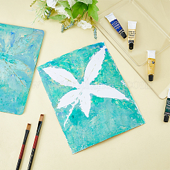 4 шт. 4-х стилевая плоская прямоугольная акриловая доска&nbsp;DIY-FH0002-97