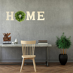 Письмо незаконченные деревянные вырезы&nbsp;LS-DIY-ZX040-01H