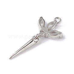 Стойки обшивки латунь микро проложить Циркон подвеску&nbsp;LS-KK-C019-04P-03