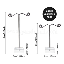 2 шт. акриловая подставка для сережек 2 стилей&nbsp;EDIS-FG0001-36
