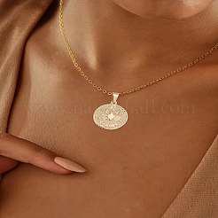 2 шт. подвески из нержавеющей стали 304 двух цветов&nbsp;STAS-LP0003-92L