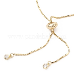 Регулируемые латунные браслеты со звеньями-слайдерами&nbsp;BJEW-JB13037