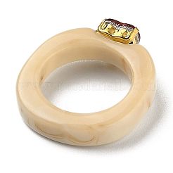 Полимерные пальцевые кольца&nbsp;LS-RJEW-Z007-04D