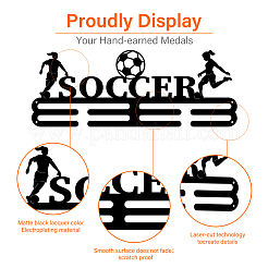 Модная железная вешалка для медалей&nbsp;ODIS-WH0021-087