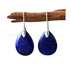 Серьги-подвески из латуни в форме слезы&nbsp;FS-WGF2982-01