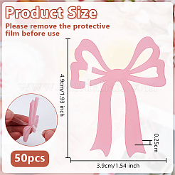 50шт акриловые подвески для бокалов&nbsp;OACR-OC0001-26A