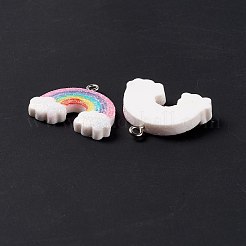 Подвески из непрозрачной смолы&nbsp;RESI-G040-D03-A