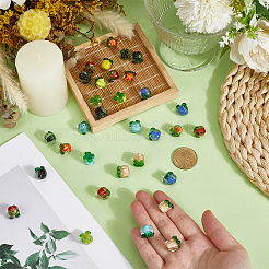 32 шт. 8-х цветные светящиеся бусины ручной работы в виде фруктов&nbsp;LAMP-PA0001-28