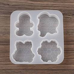 Рождественская тема своими руками силиконовые Молды для свечей&nbsp;SIMO-P010-A01