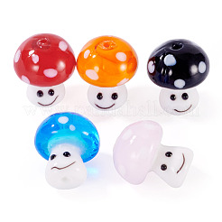 5шт ручной работы бусины лэмпворк&nbsp;LAMP-TA0001-96