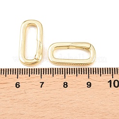 Прямоугольные латунные пружинные кольца-затворы&nbsp;KK-C162-015G