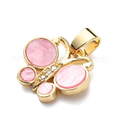 Латунные микро проложить кубического циркония подвески&nbsp;KK-C161-02G