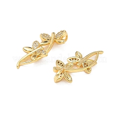 Латунные микро проложить кубического циркония подвески&nbsp;KK-L256-11G