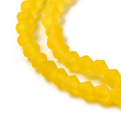 Имитировать нити бус из матового стекла из австрийского хрусталя&nbsp;EGLA-A039-T3mm-MD22