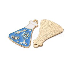 Подвески из эмалевого сплава на тему химии&nbsp;LS-ENAM-V002-01L-KCG