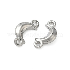 Подвески-соединители в форме полумесяца из нержавеющей стали 304&nbsp;STAS-D211-02P