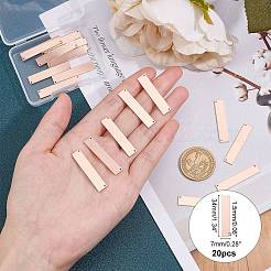 Соединители латунные звенья&nbsp;KK-PH0039-76RG