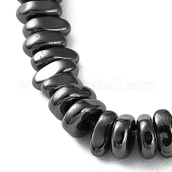 Гальванические нити из синтетических немагнитных гематитовых бусин&nbsp;G-I364-B01-02