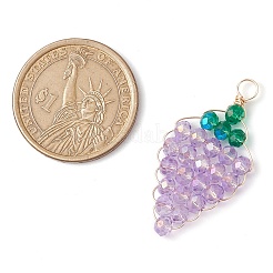 Стеклянные подвески&nbsp;PALLOY-JF03006-01