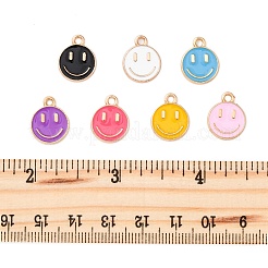 28шт 7 цвета сплава эмаль подвески&nbsp;ENAM-FP0001-66