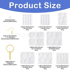 Наборы для самостоятельного изготовления сережек/брелоков&nbsp;DIY-FS0009-88