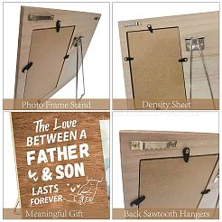 Подставки для деревянных фоторамок ко Дню отца&nbsp;ODIS-WH20006-004