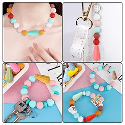 21 цвет силиконовых бусин&nbsp;SIL-CJ0001-65