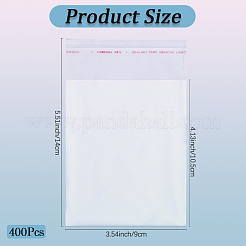 400 шт. целлофановые пакеты opp самозапечатывающиеся&nbsp;OPC-SP0001-03C