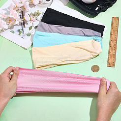 6 шт. 6-цветная широкая повязка на голову для спорта&nbsp;AJEW-CN0005-07B