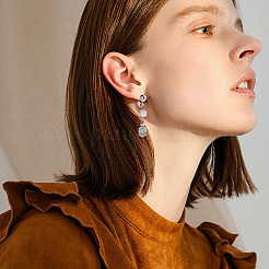 20 шт. 2-х цветный латунный винтовой конвертер для сережек-клипс&nbsp;KK-BBC0019-58