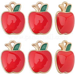 30 шт. эмалевые подвески ко Дню учителя&nbsp;ENAM-SC0006-98