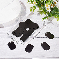 Набор для самостоятельного изготовления ожерелья с пустым штампом&nbsp;DIY-SC0020-84