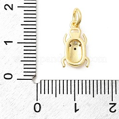 Латунные микро проложить кубического циркония подвески&nbsp;KK-C139-22B-G