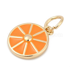 Латунь с эмалевыми подвесками&nbsp;KK-Q096-16B-G