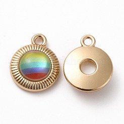 Подвески из непрозрачной смолы с принтом&nbsp;FIND-E020-07G-03