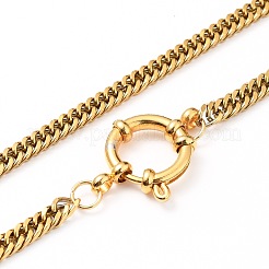 Массивные цепи из нержавеющей стали 304 с алмазной огранкой&nbsp;NJEW-JN03213-01