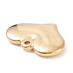 Вакуумное покрытие pvd 304 нержавеющая сталь штамповка пустая бирка сердце подвески&nbsp;STAS-G218-08G-2