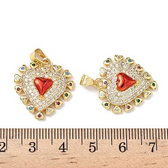 Латунные микро проложить кубического циркония подвески&nbsp;KK-L243-27G