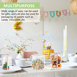 Прозрачная пластиковая ПВХ коробка подарочная упаковка&nbsp;CON-WH0085-68B